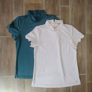 Teleri Athletics Women's Golf Tops, Size Small (Lot of 2 Shirts)